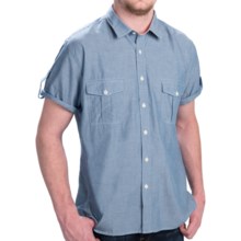 61%OFF メンズスポーツウェアシャツ バーバークラクトンシャツ - （男性用）スリムフィット、半袖 Barbour Clacton Shirt - Slim Fit Short Sleeve (For Men)画像